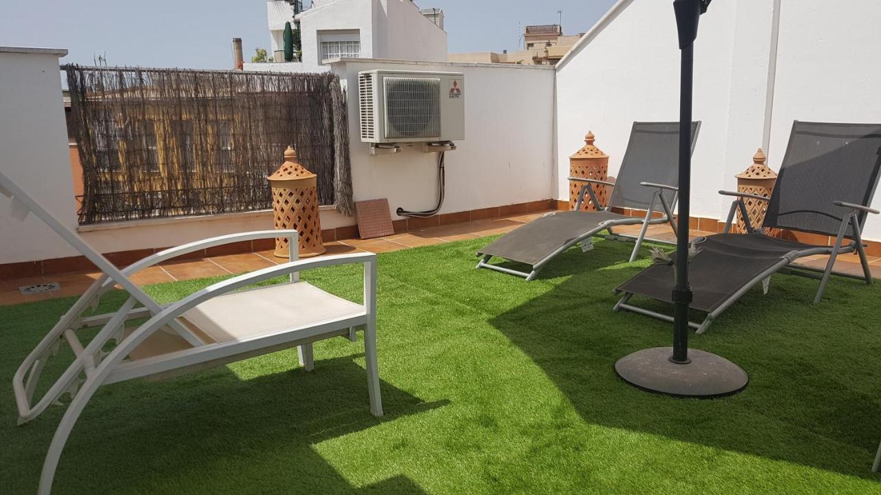 Malaga Centro Terraza Apartment Ngoại thất bức ảnh