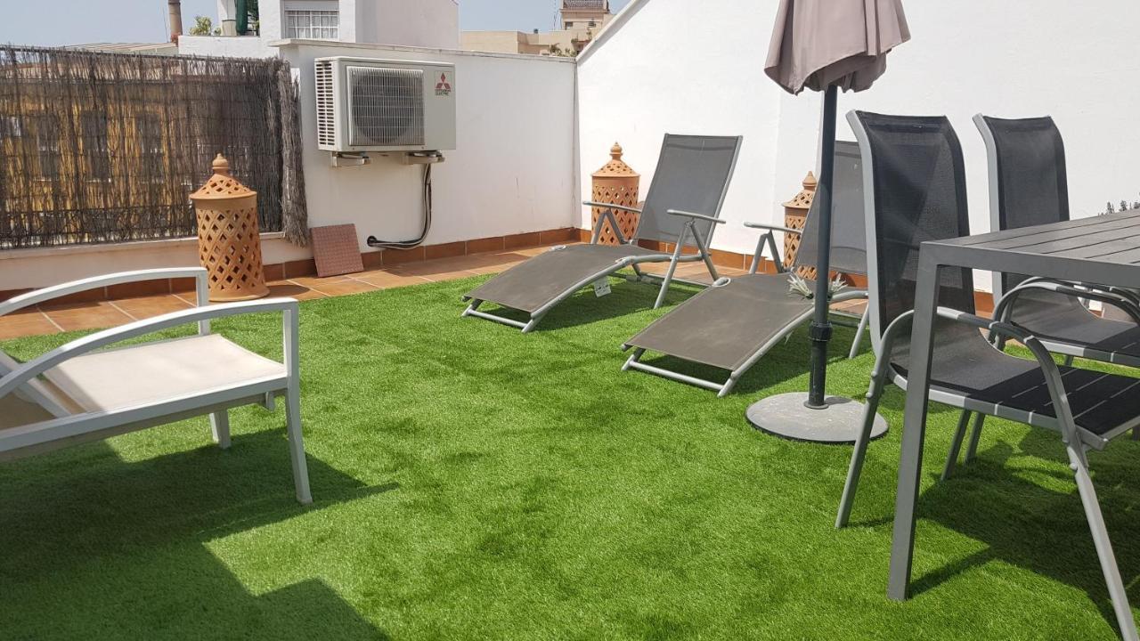 Malaga Centro Terraza Apartment Ngoại thất bức ảnh