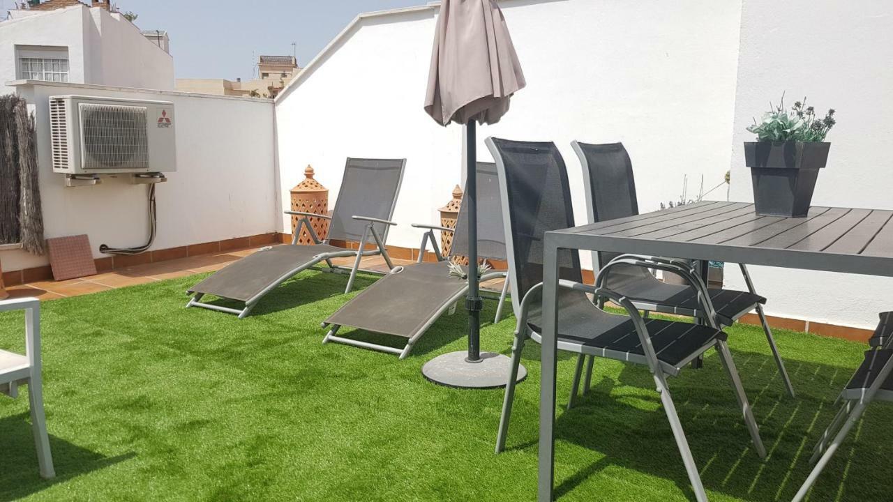 Malaga Centro Terraza Apartment Ngoại thất bức ảnh